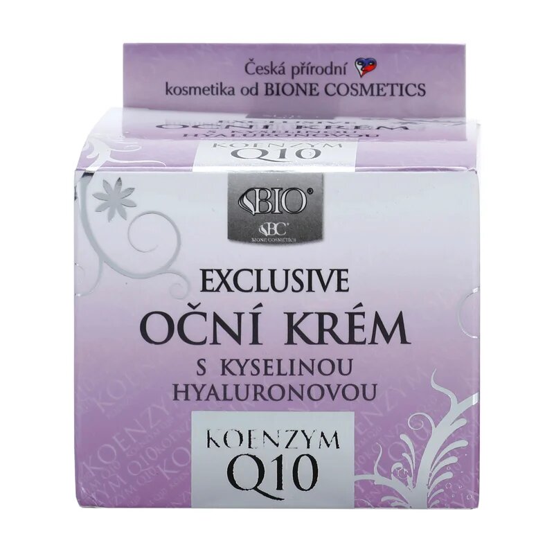 Bione Cosmetics Exclusive Q10 околоочен крем с хиалуронова киселина 51 мл.