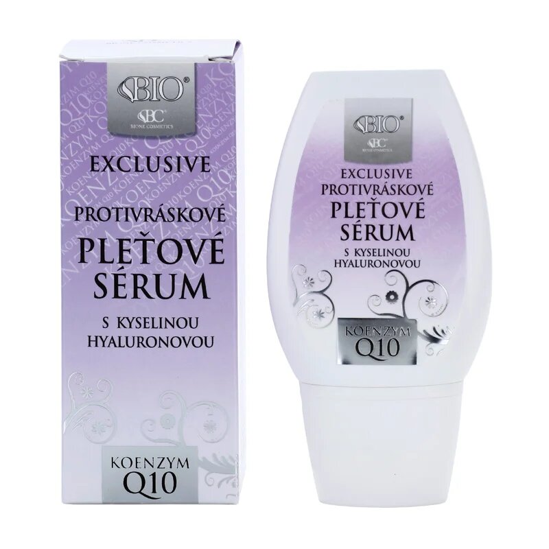 Bione Cosmetics Exclusive Q10 серум против бръчки с хиалуронова киселина 40 мл.