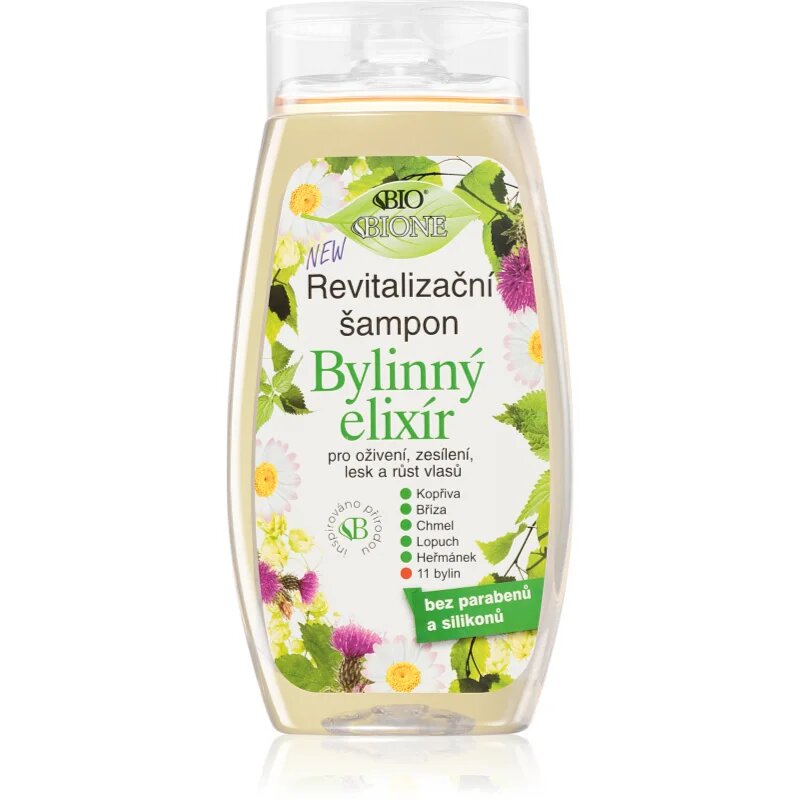 Bione Cosmetics Herbal Elixir ревитализиращ шампоан 260 мл.