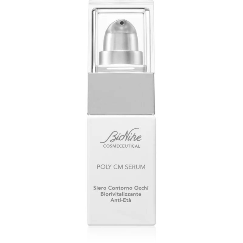 BioNike Cosmeceutical POLY CM SERUM подмладяващ серум за очи против стареене и за стягане на кожата 15 мл.