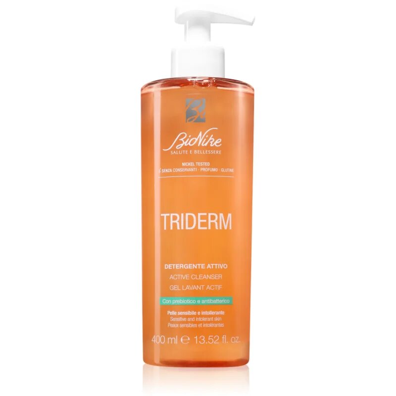 BioNike Triderm Active Cleanser почистващ гел за тяло 400 мл.
