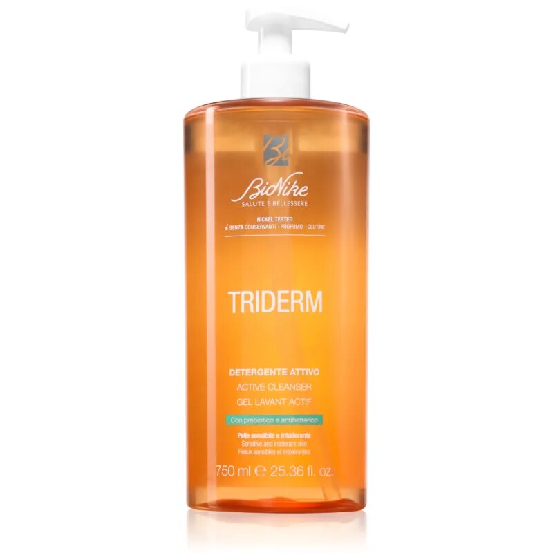 BioNike Triderm Active Cleanser почистващ гел за тяло 750 мл.
