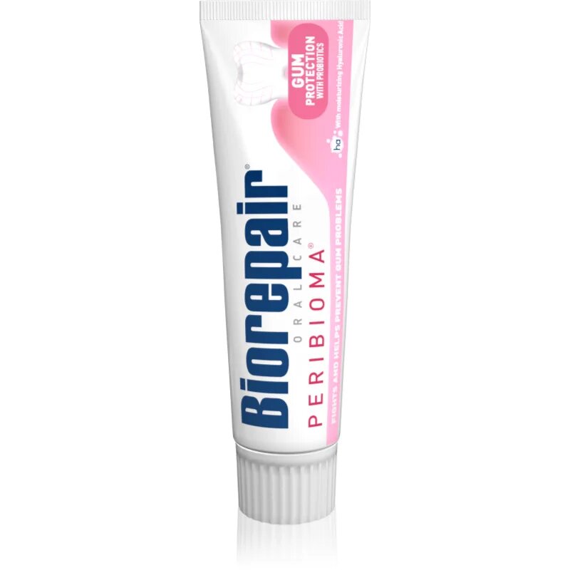 Biorepair Gum Protection Toothpaste успокояваща паста за зъби подпомага възстановяването на раздразнени венци 75 мл.