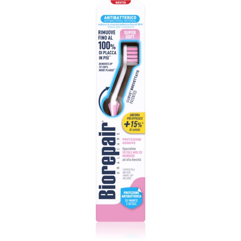 Biorepair Gums Super Soft четка за зъби много мека 1 бр.