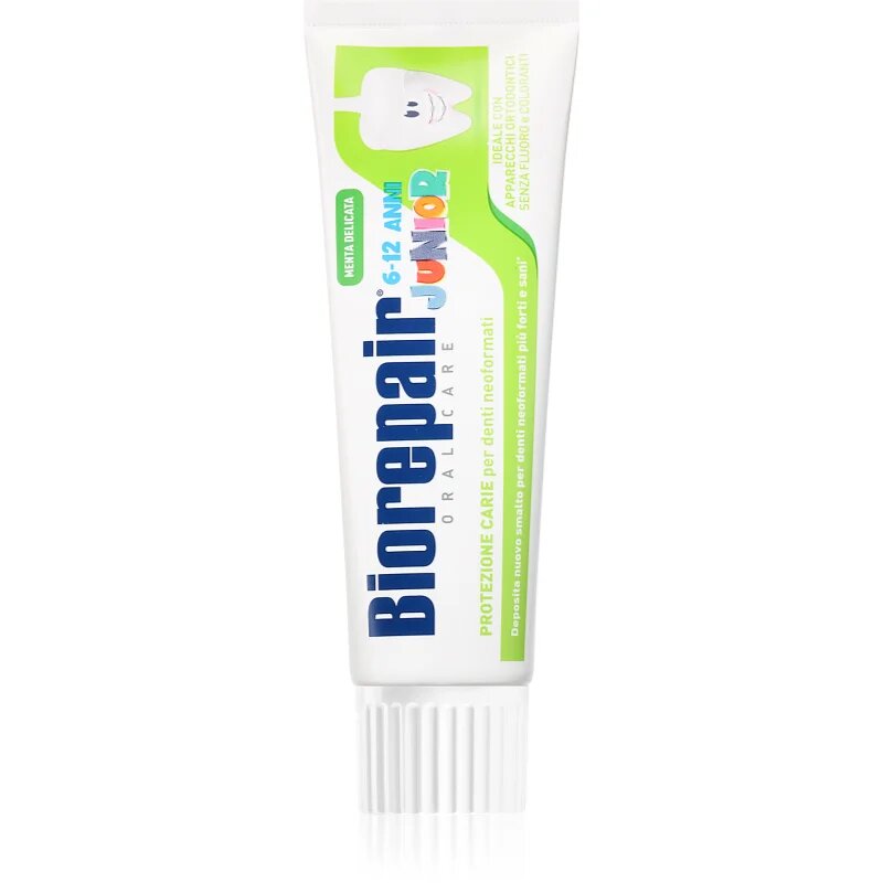 Biorepair Junior 6-12 Years паста за зъби за деца Mint 75 мл.