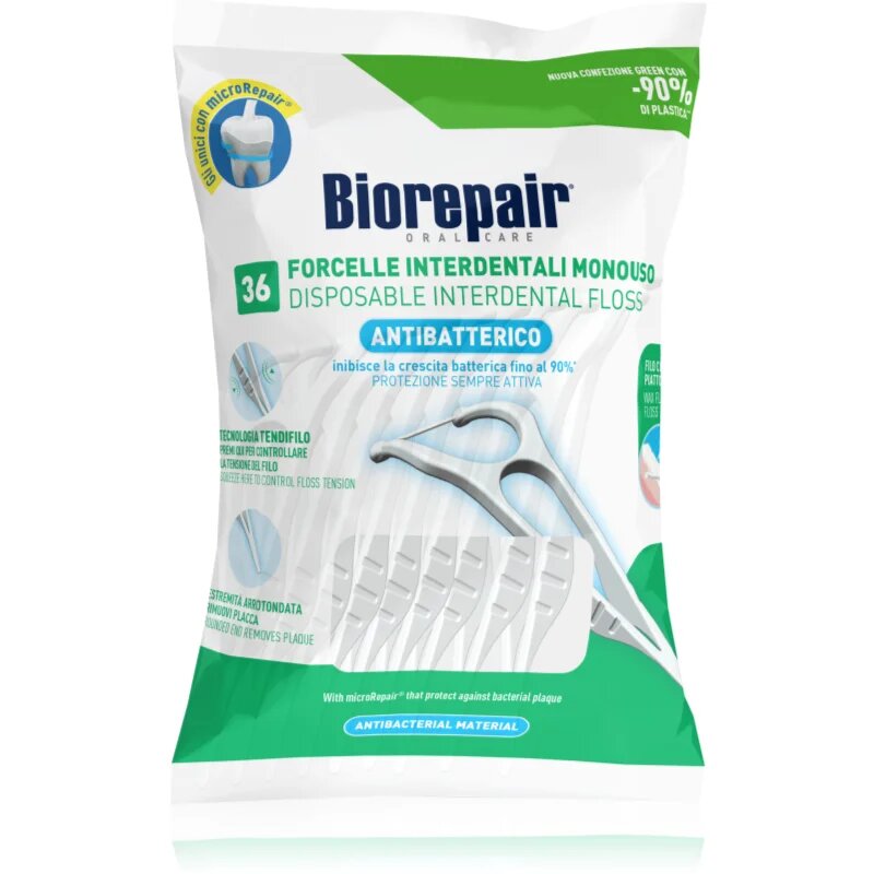 Biorepair Oral Care Pro дръжка за конец за зъби еднократен 36 бр.