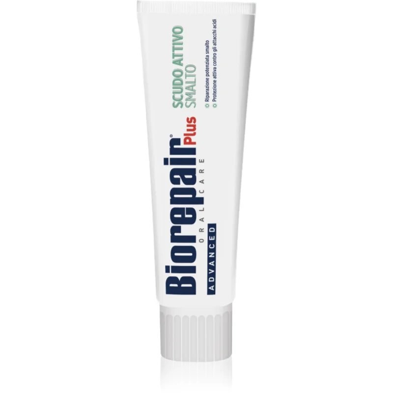 Biorepair Plus Advanced Active Shield паста за зъби защита на зъбния емайл 75 мл.