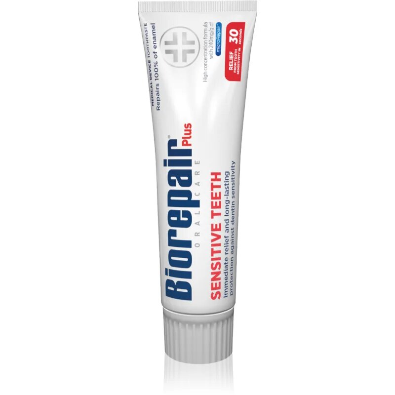 Biorepair Plus Sensitive Teeth паста за зъби за чувствителни зъби 75 мл.