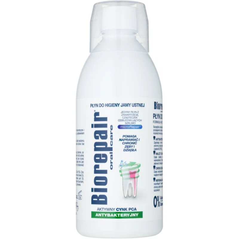 Biorepair Plus вода за уста за подсилване и възстановяване на зъбния емайл 500 мл.