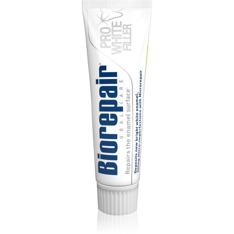 Biorepair Pro White Filler паста за естествено бели зъби 75 мл.