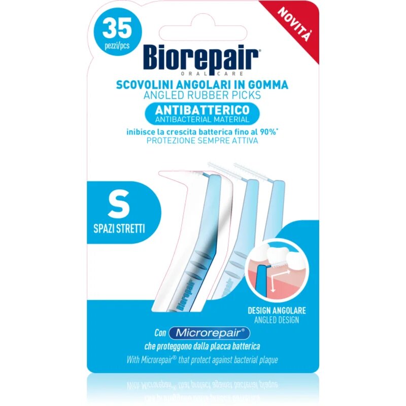 Biorepair Rubber Picks Small клечки за зъби 35 бр.