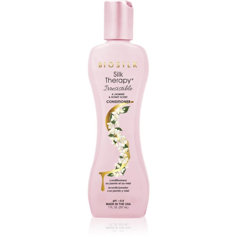 Biosilk Silk Therapy Irresistible Conditioner възстановяващ балсам за блясък и мекота на косата 207 мл.