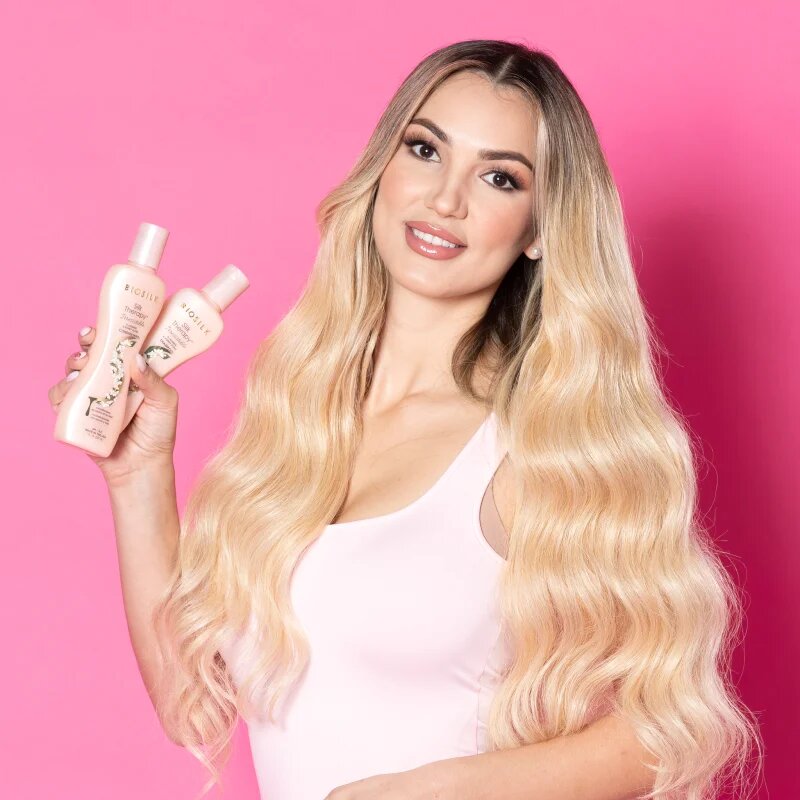 Biosilk Silk Therapy Irresistible Conditioner възстановяващ балсам за блясък и мекота на косата 207 мл.