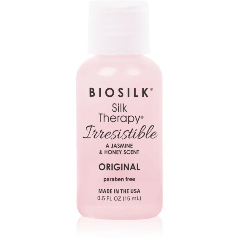 Biosilk Silk Therapy Irresistible Leave-In Treatment регенерираща грижа без изплакване с коприна 15 мл.