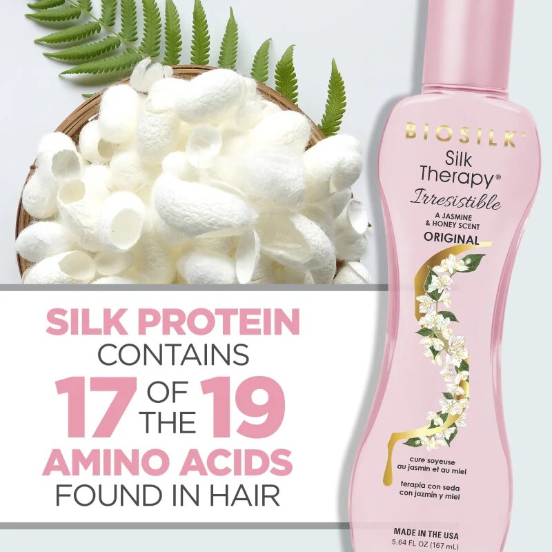 Biosilk Silk Therapy Irresistible регенерираща грижа без изплакване с коприна 167 мл.