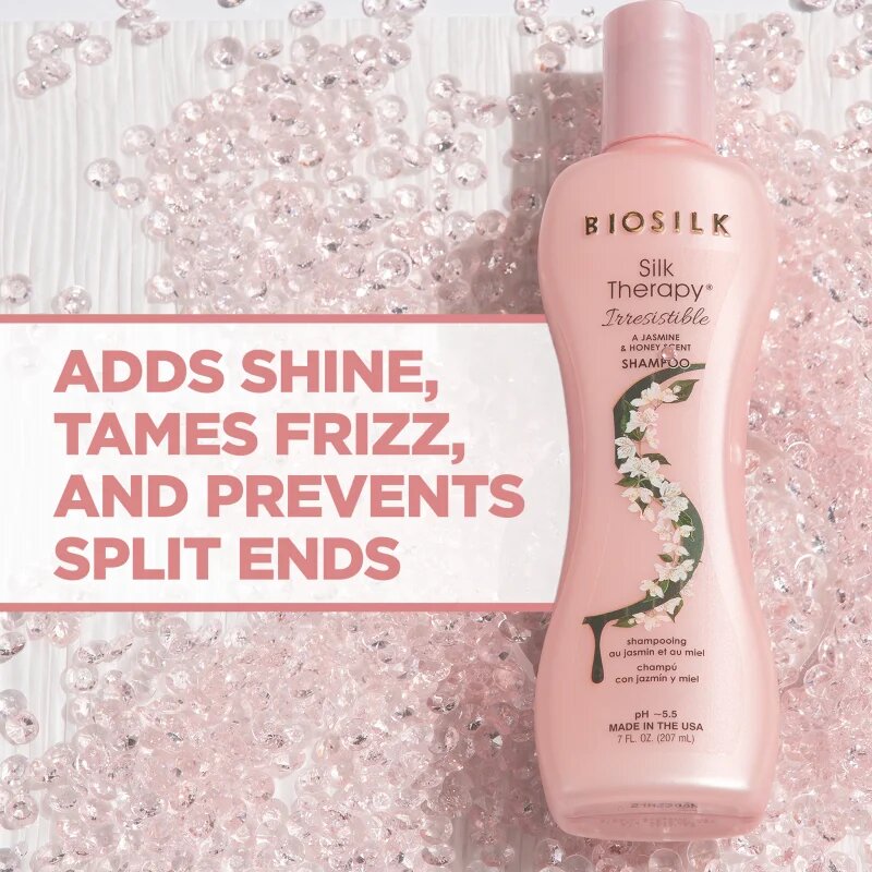 Biosilk Silk Therapy Irresistible Shampoo възстановяващ шампоан с коприна 207 мл.