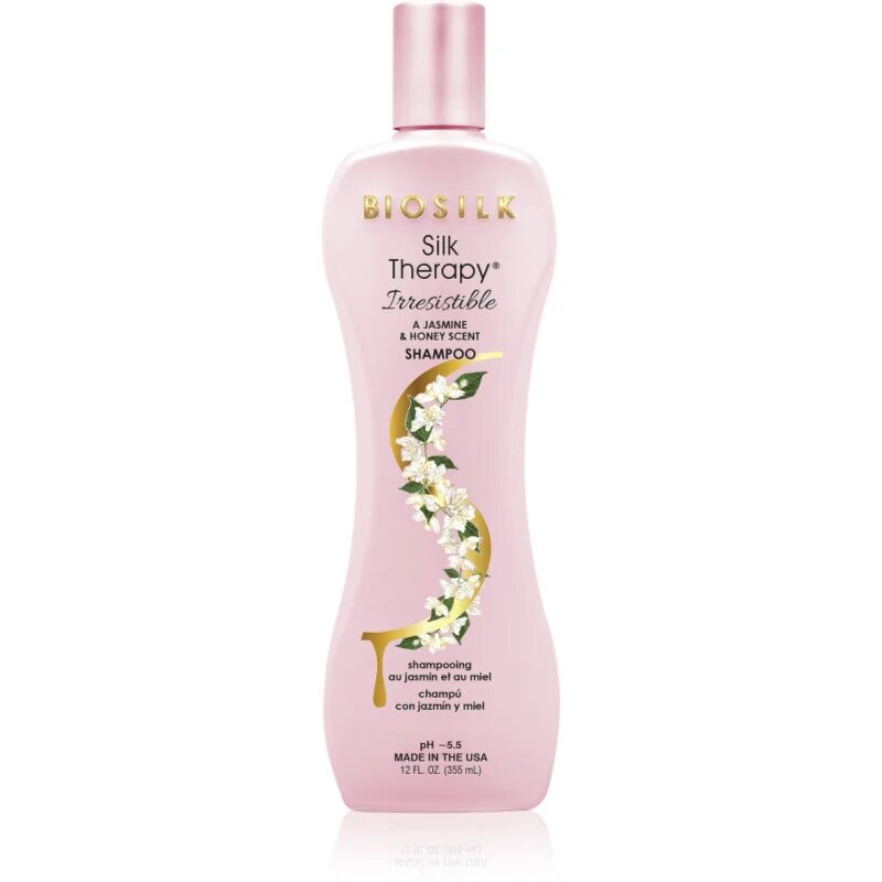 Biosilk Silk Therapy Irresistible Shampoo възстановяващ шампоан с коприна 355 мл.