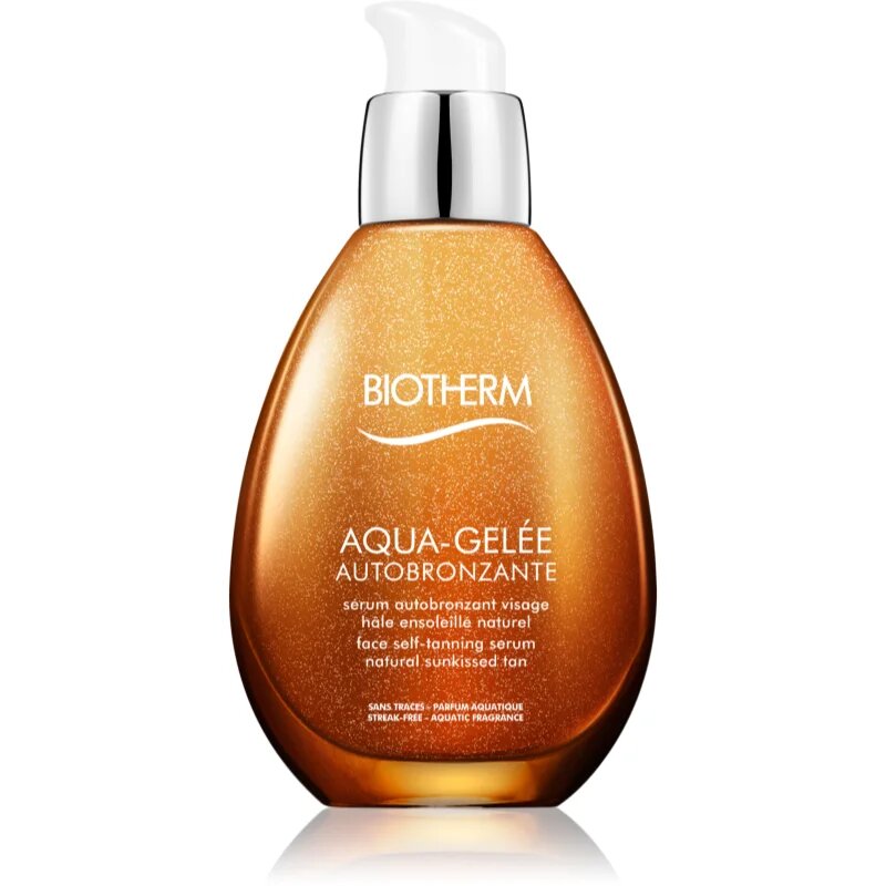 Biotherm Aqua-Gelée Autobronzante серум за лице за изкуствен тен 50 мл.