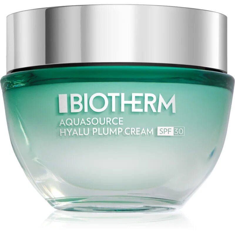Biotherm Aquasource Hyalu Plump Cream хидратиращ крем за лице SPF 30 50 мл.