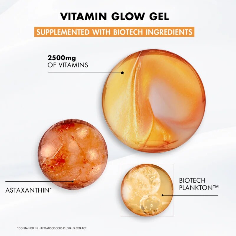 Biotherm Aquasource+ Vitamin Glow Gel гел за лице 30 мл.