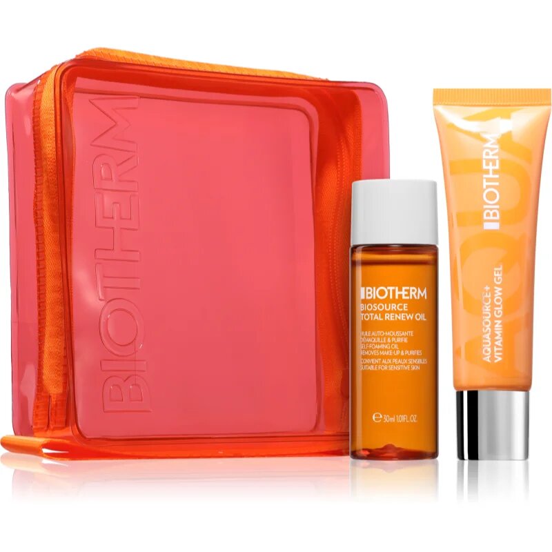 Biotherm Aquasource+ Vitamin Glow Gel подаръчен комплект за жени