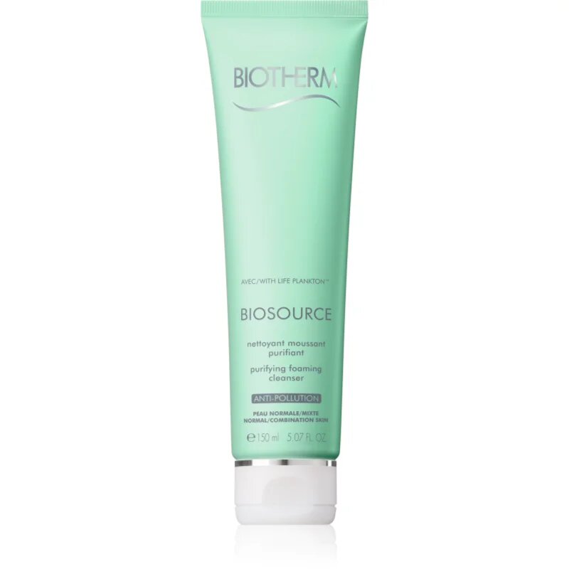 Biotherm Biosource почистваща пяна за нормална към смесена кожа 150 мл.