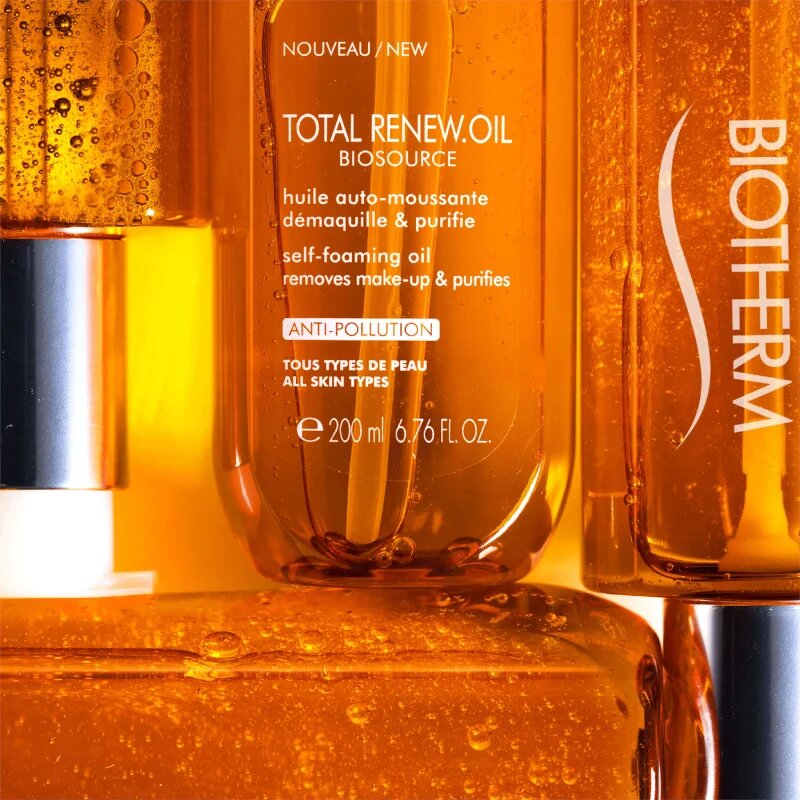 Biotherm Biosource Total Renew Oil почистващо масло-пяна 200 мл.