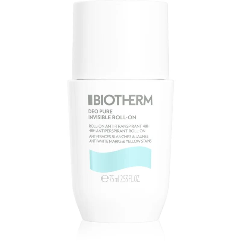 Biotherm Deo Pure Invisible Roll-on рол- он против изпотяване 48h 75 мл.