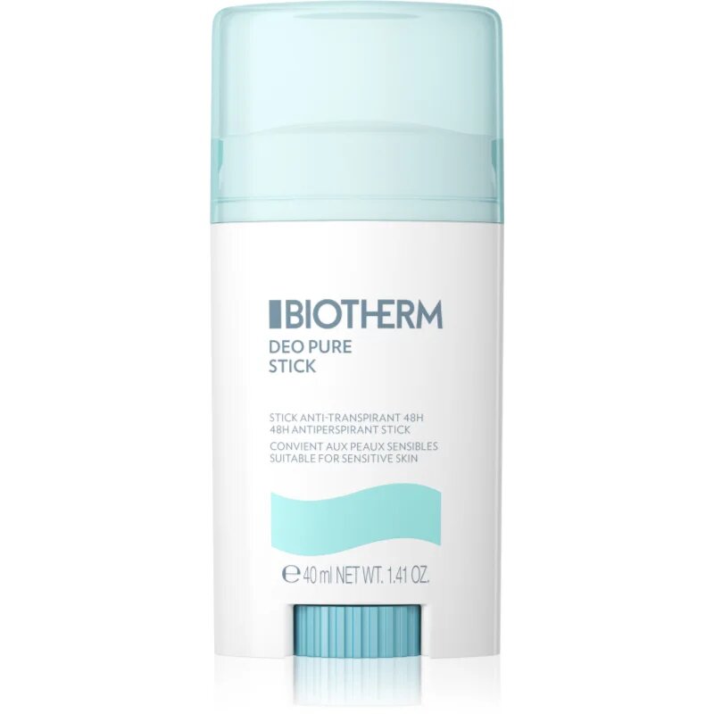 Biotherm Deo Pure Stick Anti-transpirant твърд антиперспирант за чувствителна кожа 40 мл.