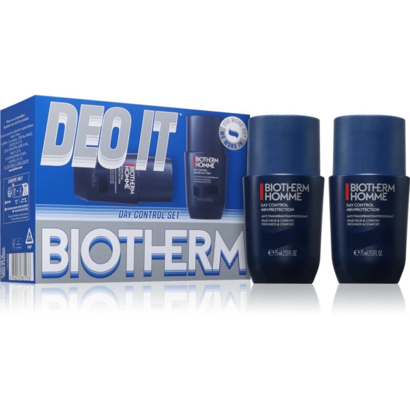 Biotherm Homme 48h Day Control подаръчен комплект за мъже