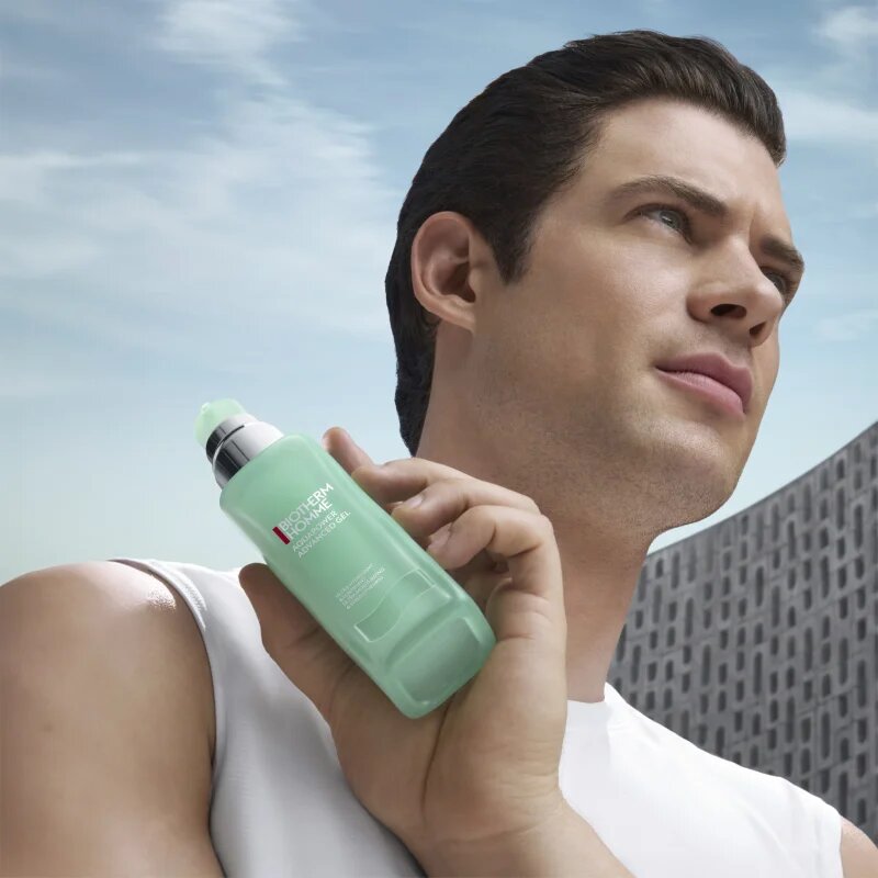 Biotherm Homme Aquapower Advanced Gel хидратиращ гел за нормална към смесена кожа за мъже 75 мл.