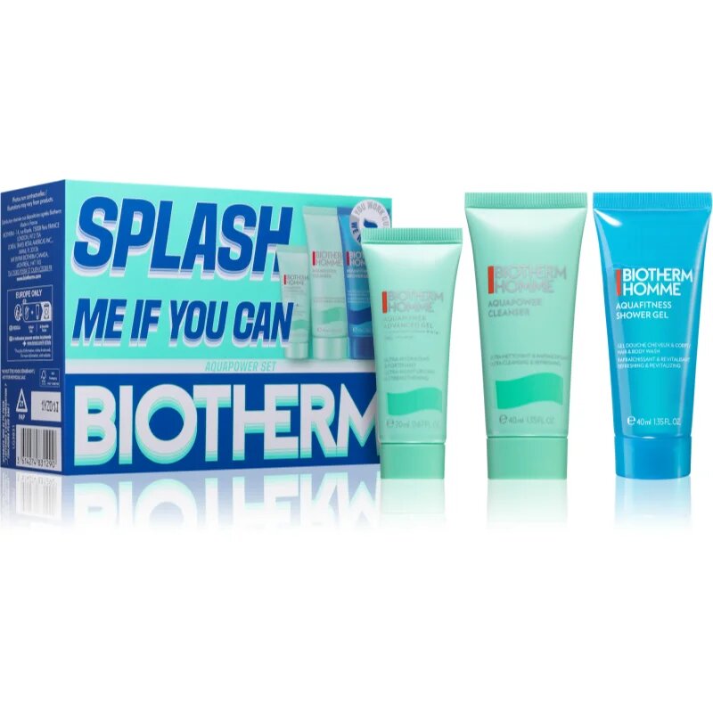 Biotherm Homme Aquapower Advanced Gel подаръчен комплект за мъже