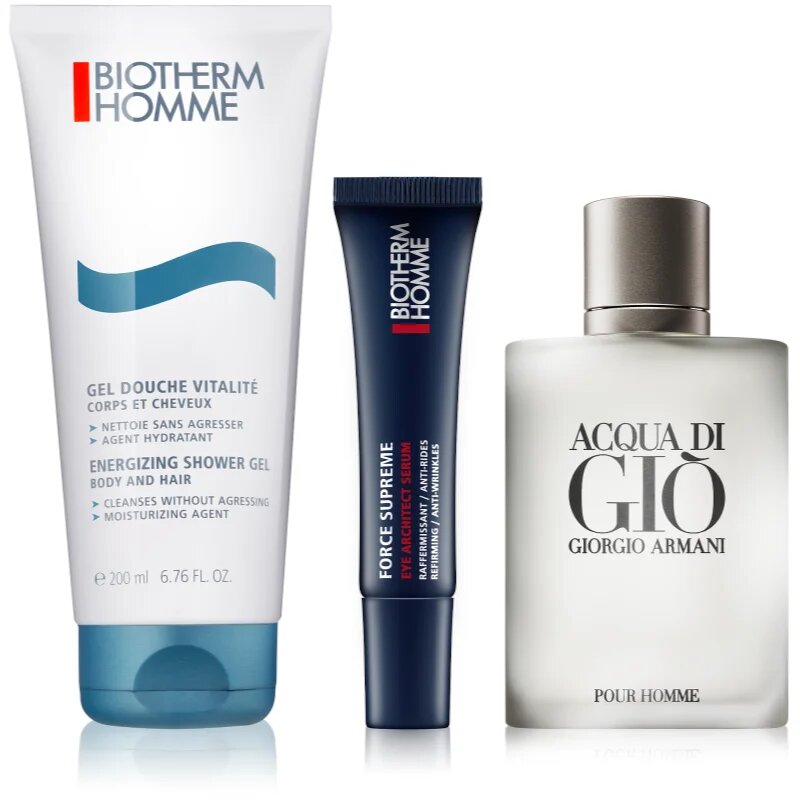 Biotherm Homme Basic Line Energizing Shower Gel подаръчен комплект за мъже