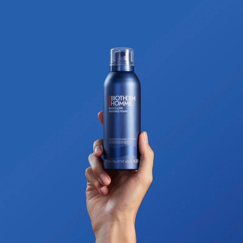 Biotherm Homme Basics Line Shaving Foam пяна за бръснене за чувствителна кожа на лицето 200 мл.
