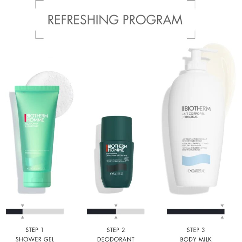 Biotherm Homme Day Control 24H Natural Protection антиперспирант 75 мл.