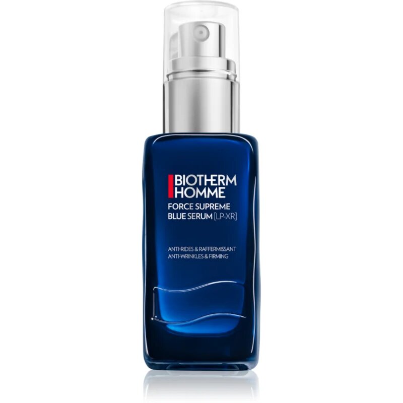 Biotherm Homme Force Supreme Blue Serum [LP-XR] серум против бръчки с ретинол за мъже 60 мл.