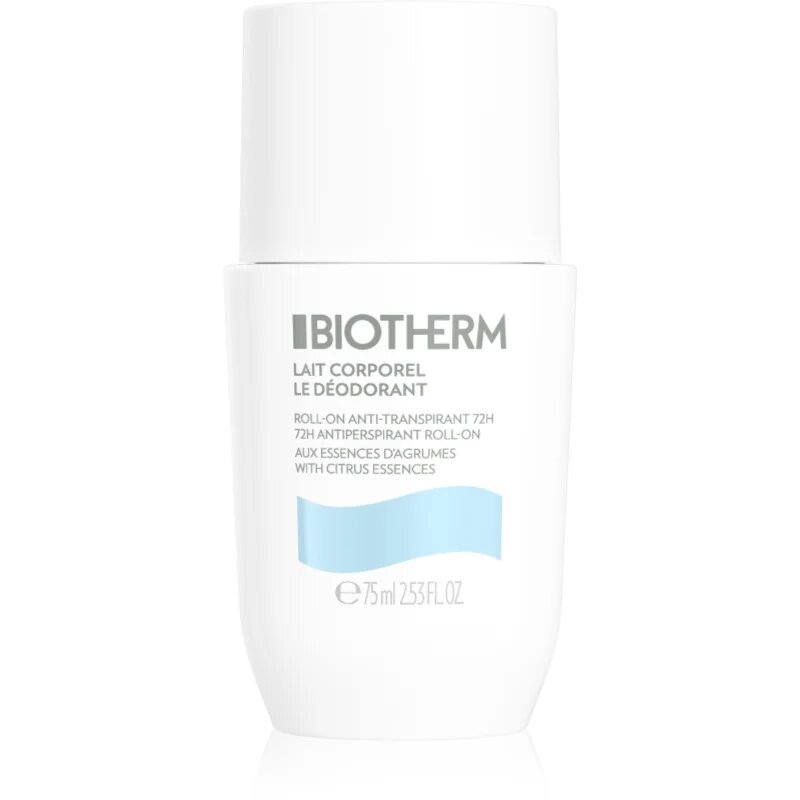 Biotherm Lait Corporel Le Déodorant рол- он против изпотяване без парабени 75 мл.