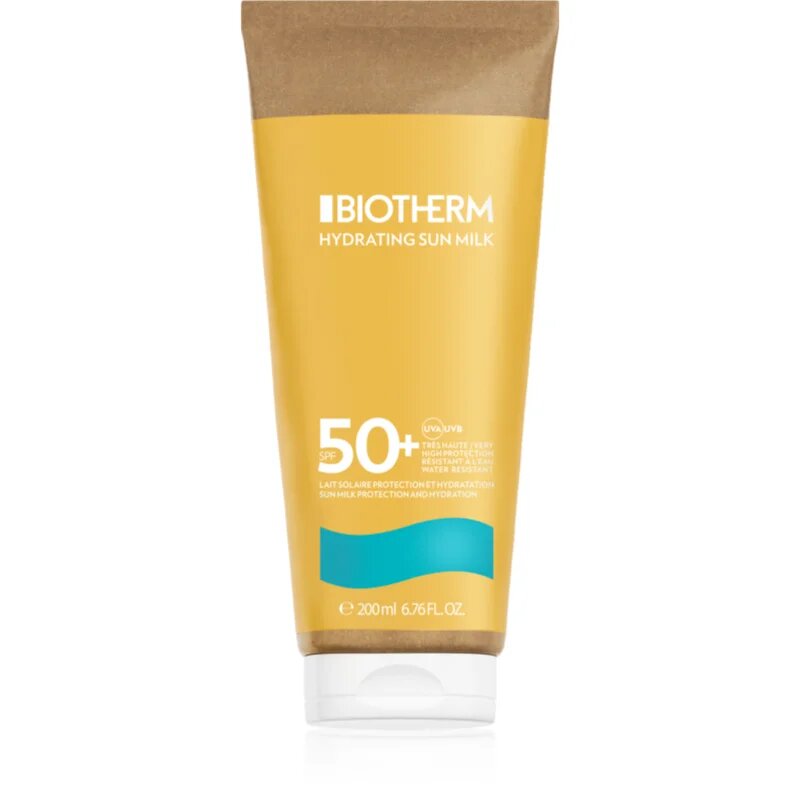 Biotherm Waterlover Hydrating Sun Milk SPF50+ мляко за загар SPF 50+ 200 мл.