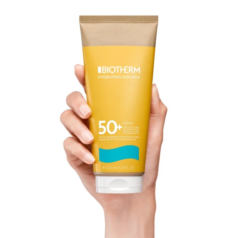 Biotherm Waterlover Hydrating Sun Milk SPF50+ мляко за загар SPF 50+ 200 мл.