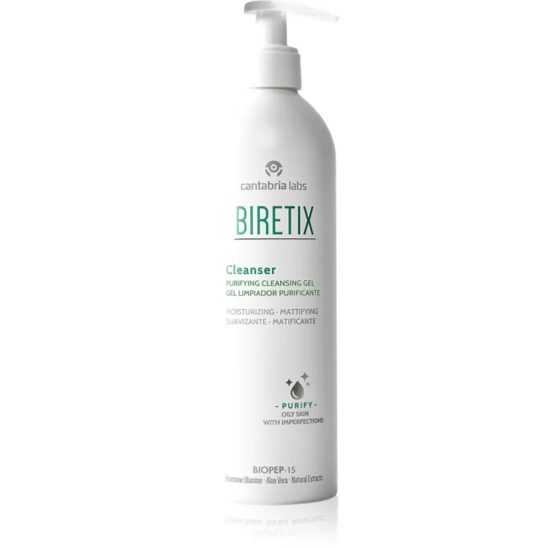 Biretix Cleansing почистващ гел за комбинирана към мазна кожа 400 мл.