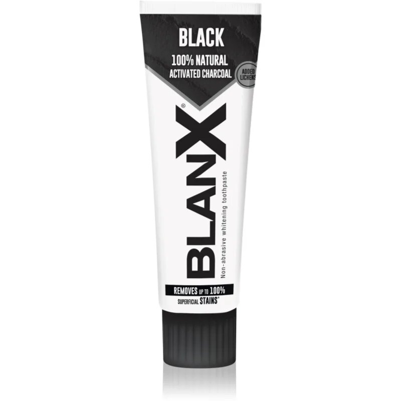 BlanX Black избелваща паста за зъби с активен въглен 75 мл.
