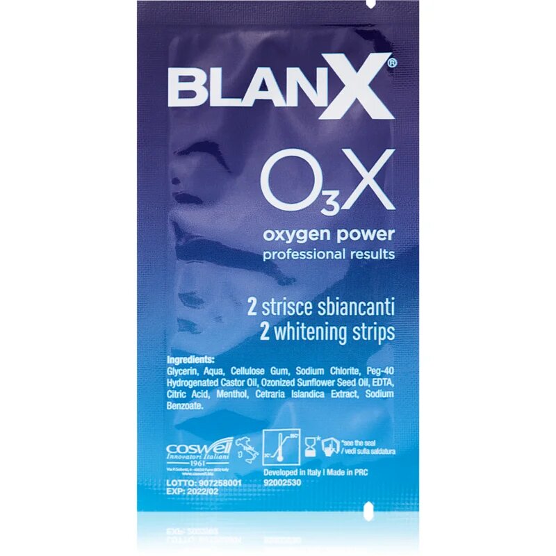 BlanX O3X Strips избелващи ленти за зъби 10 бр.
