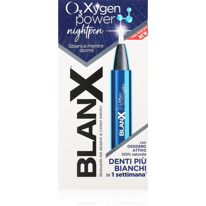 BlanX Oxygen Power Night Pen избелващ молив за нощ 2.5 мл.
