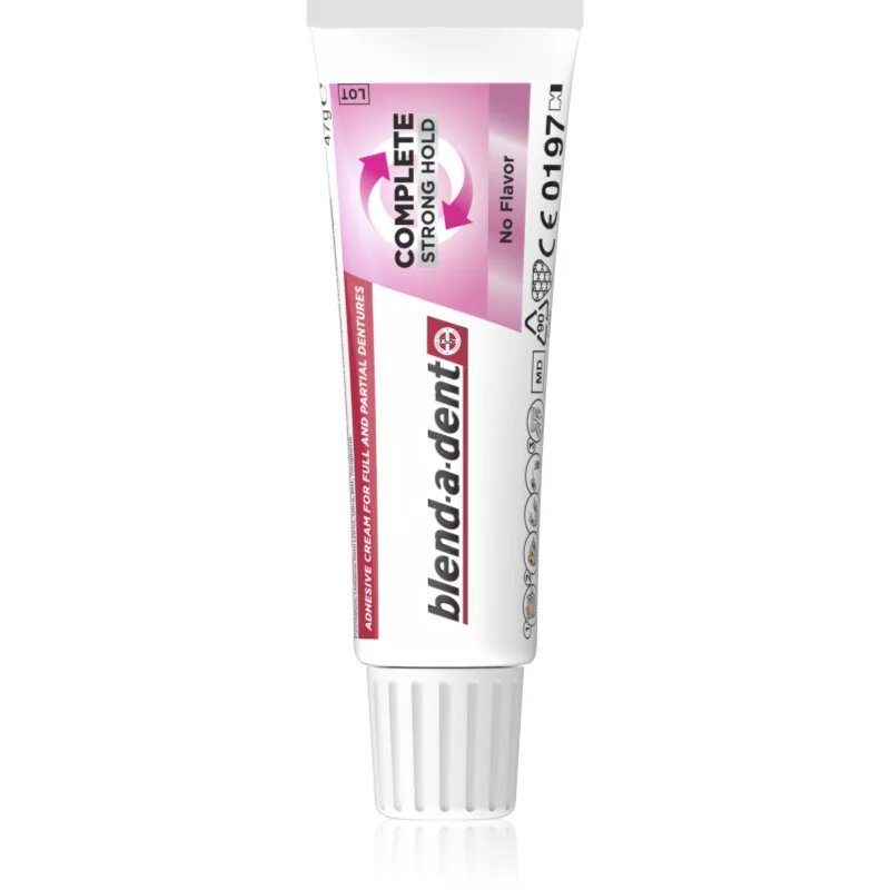 Blend-a-dent Extra Strong Neutral лепило крем за зъбни протези 47g