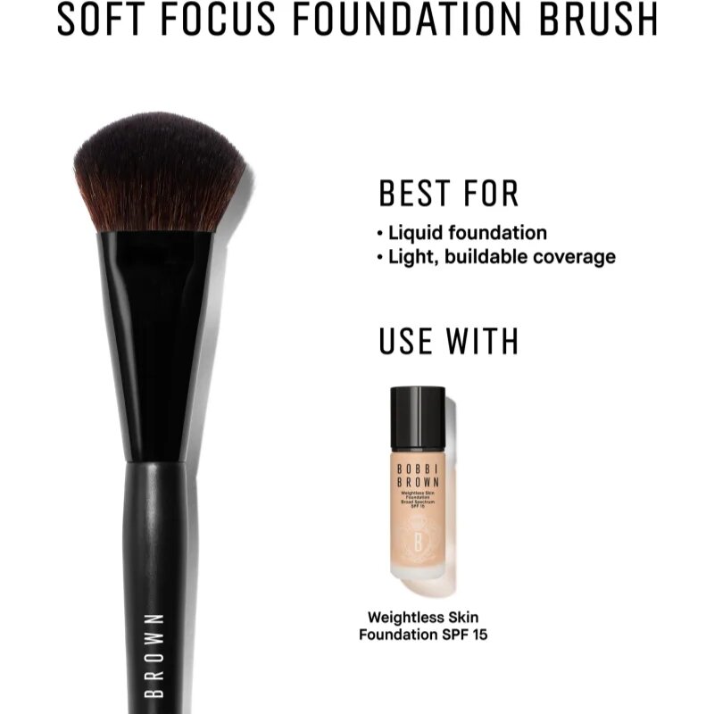 Bobbi Brown Brush Soft Focus FDT Четка за грим 1 бр.