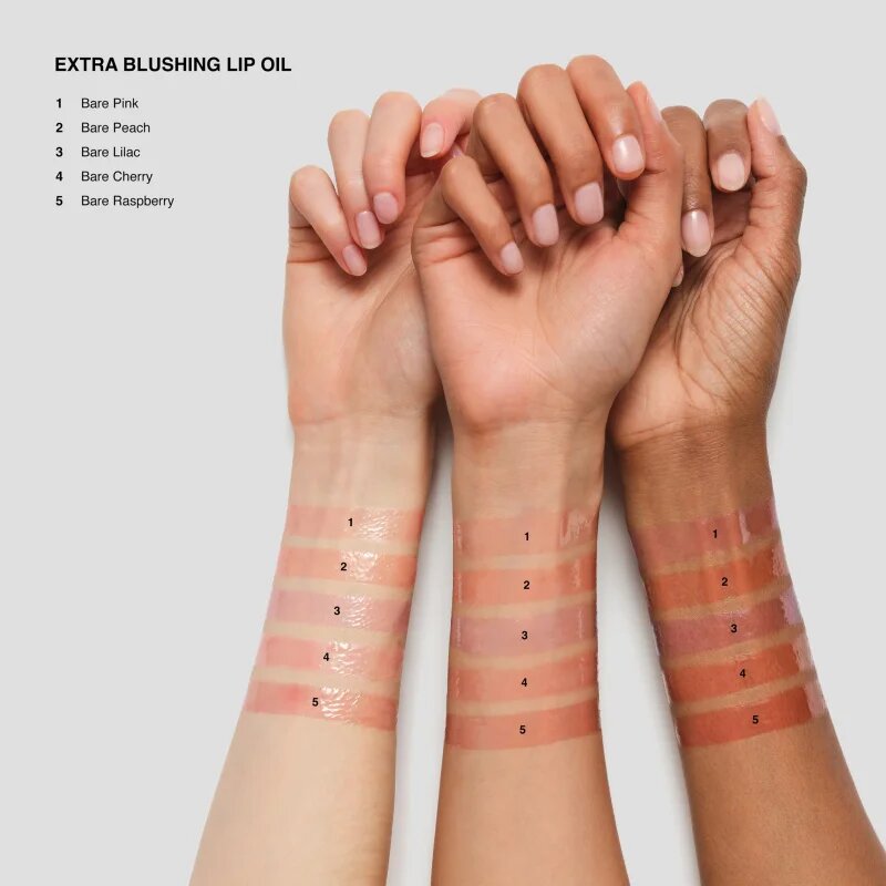 Bobbi Brown Extra Blushing Lip Oil хидратиращо олио за устни цвят Bare Lilac 6 мл.