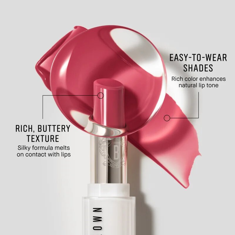 Bobbi Brown Extra Color Shine кремообразно хидратиращо червило цвят Nude Buff 3 гр.