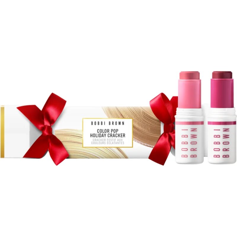 Bobbi Brown Holiday Color Pop Holiday Cracker подаръчен комплект цвят Cheeky Pink / Plum Envy