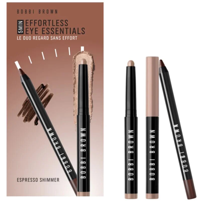 Bobbi Brown Holiday Effortless Eye Essentials подаръчен комплект цвят Espresso Shimmer