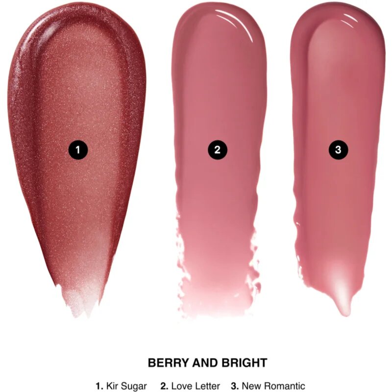 Bobbi Brown Holiday Mini Crushed Lip Trio подаръчен комплект за устни цвят New Romantic / Love Letter / Kir Sugar
